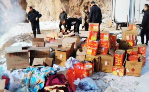 柳林縣民爆大隊聯合涉案財物管理中心開展煙花爆竹及涉案財物集中銷毀工作